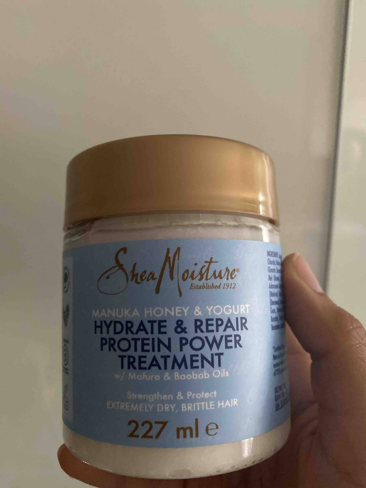 SHEA MOISTURE - Manuka Honey & Yogurt - Hydrate & Repair Protein Power Treatment