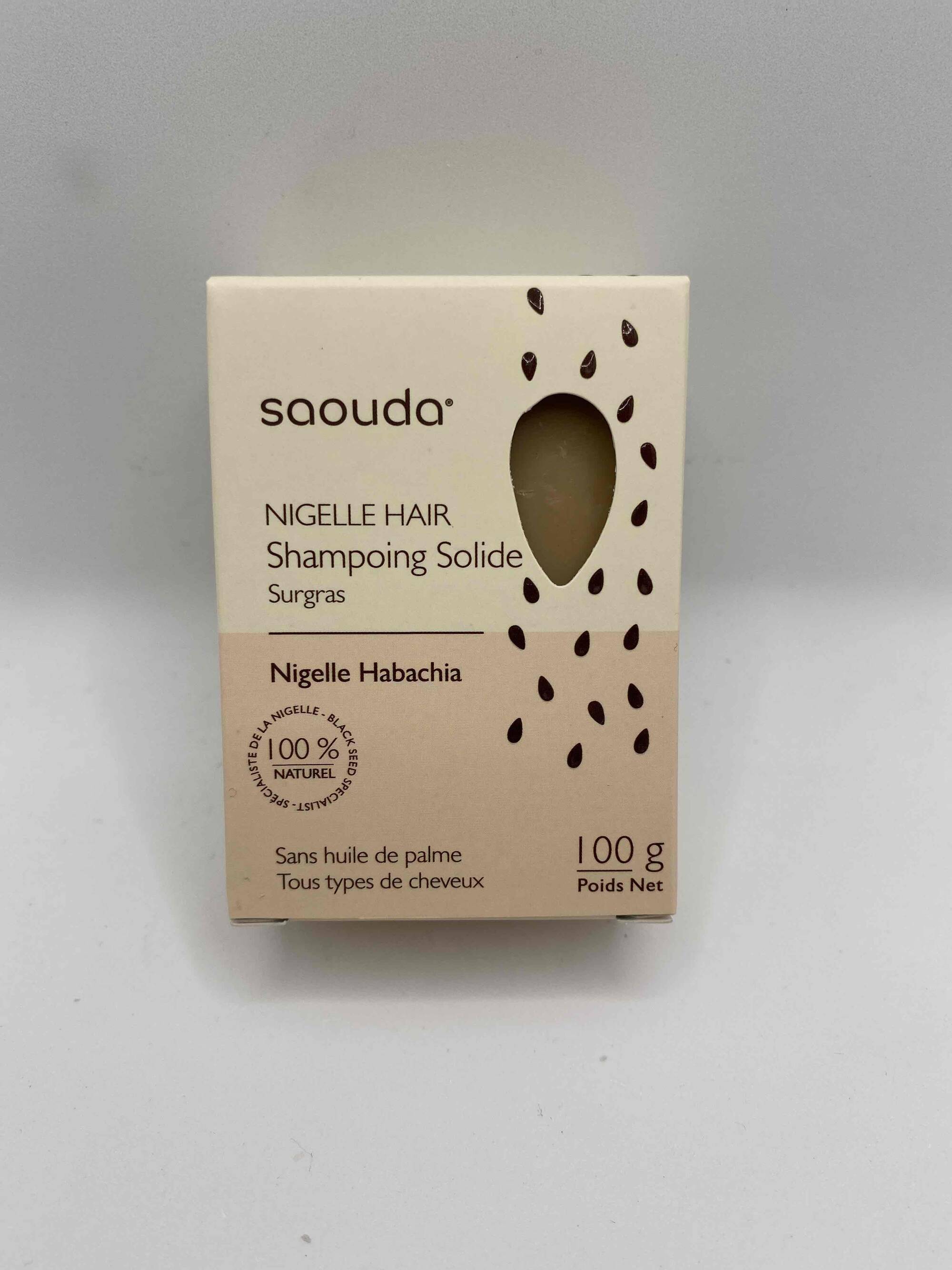 SAOUDA - Nigelle Hair - Shampooing solide