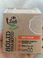 CARREFOUR - Soft Green - Solid shampoo dry hair