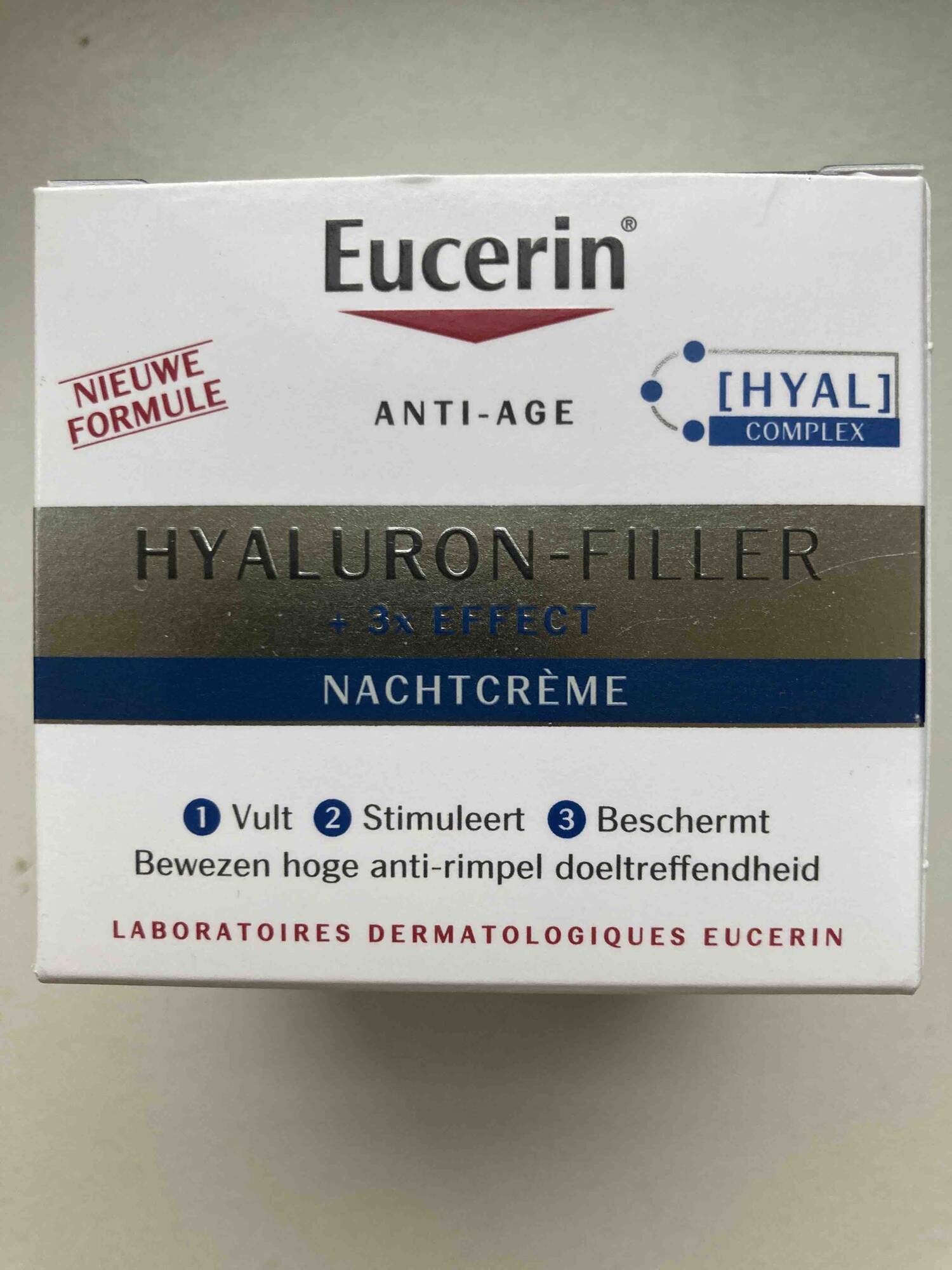EUCERIN - Hyaluron-filler +3x effect - Nachtcrème