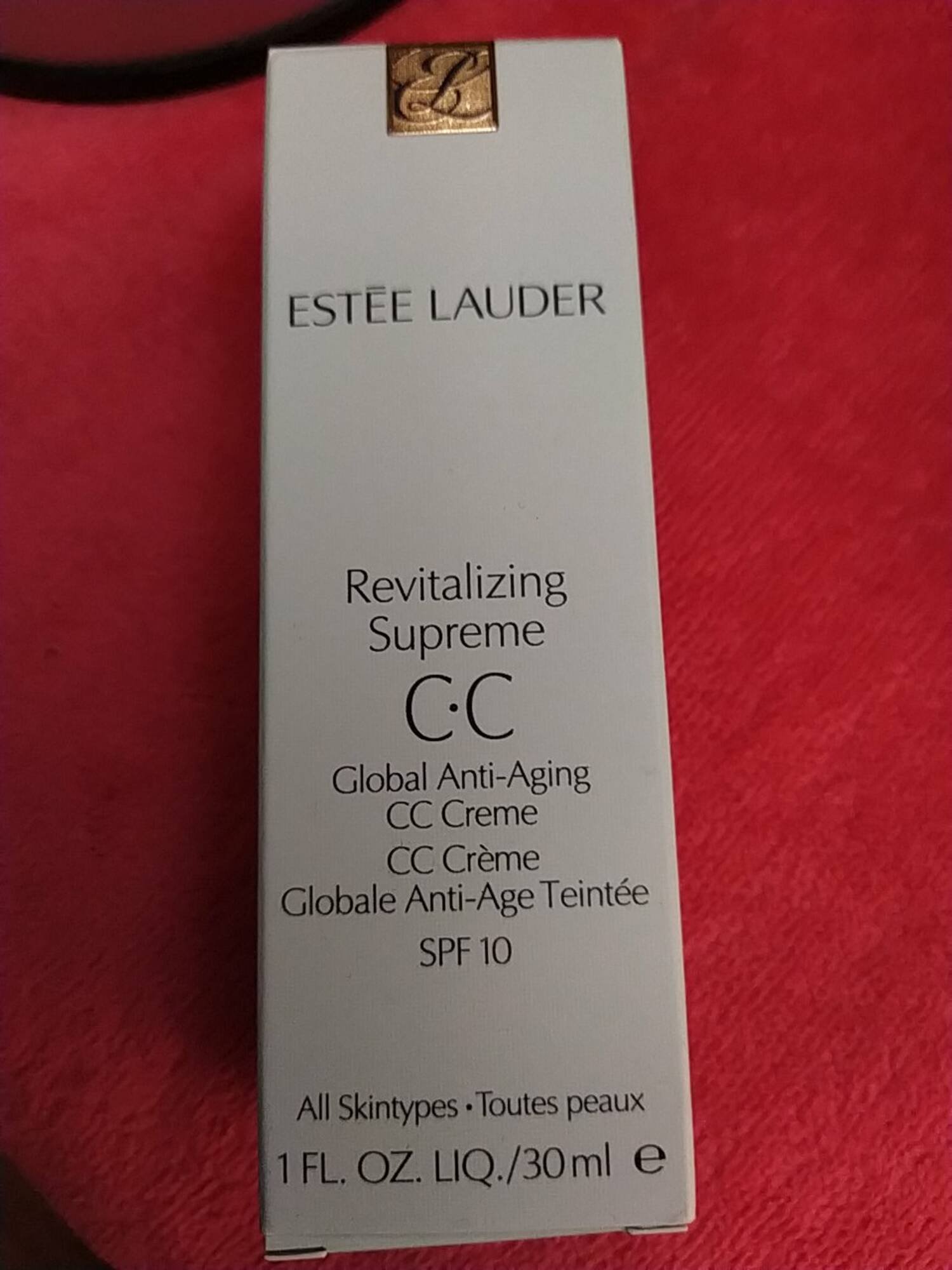 ESTEE LAUDER - Revitalizing supreme - CC global anti-aging creme