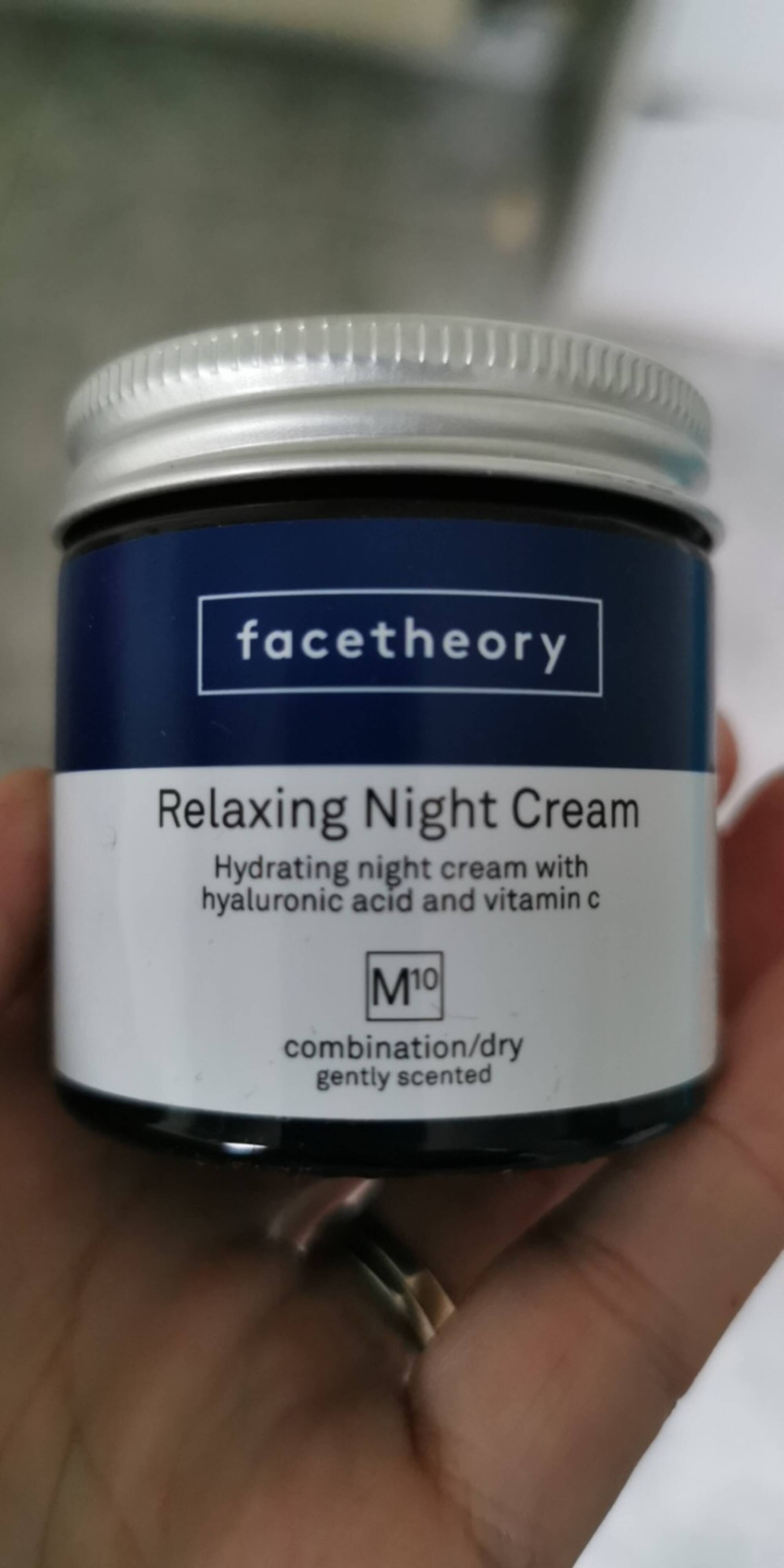FACETHEORY - Relaxing night cream 