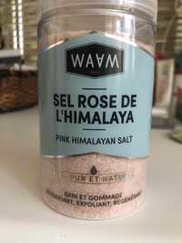 WAAM - Sel rose de l’Himalaya - Bain et gommage 