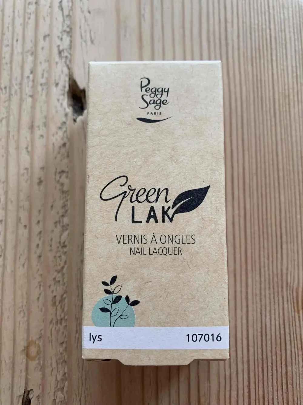 PEGGY SAGE - Green lak - Vernis à ongles