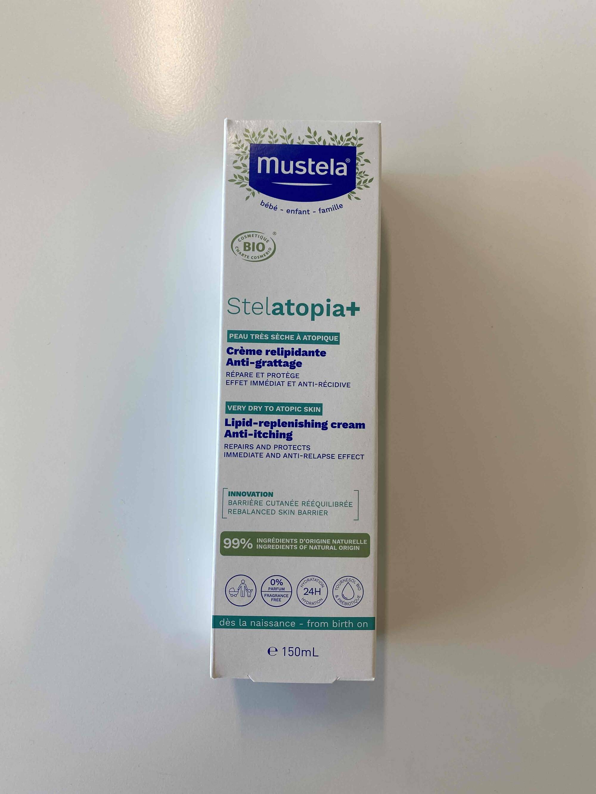 MUSTELA - Stelatopia+ - Crème rélipidante anti-grattage
