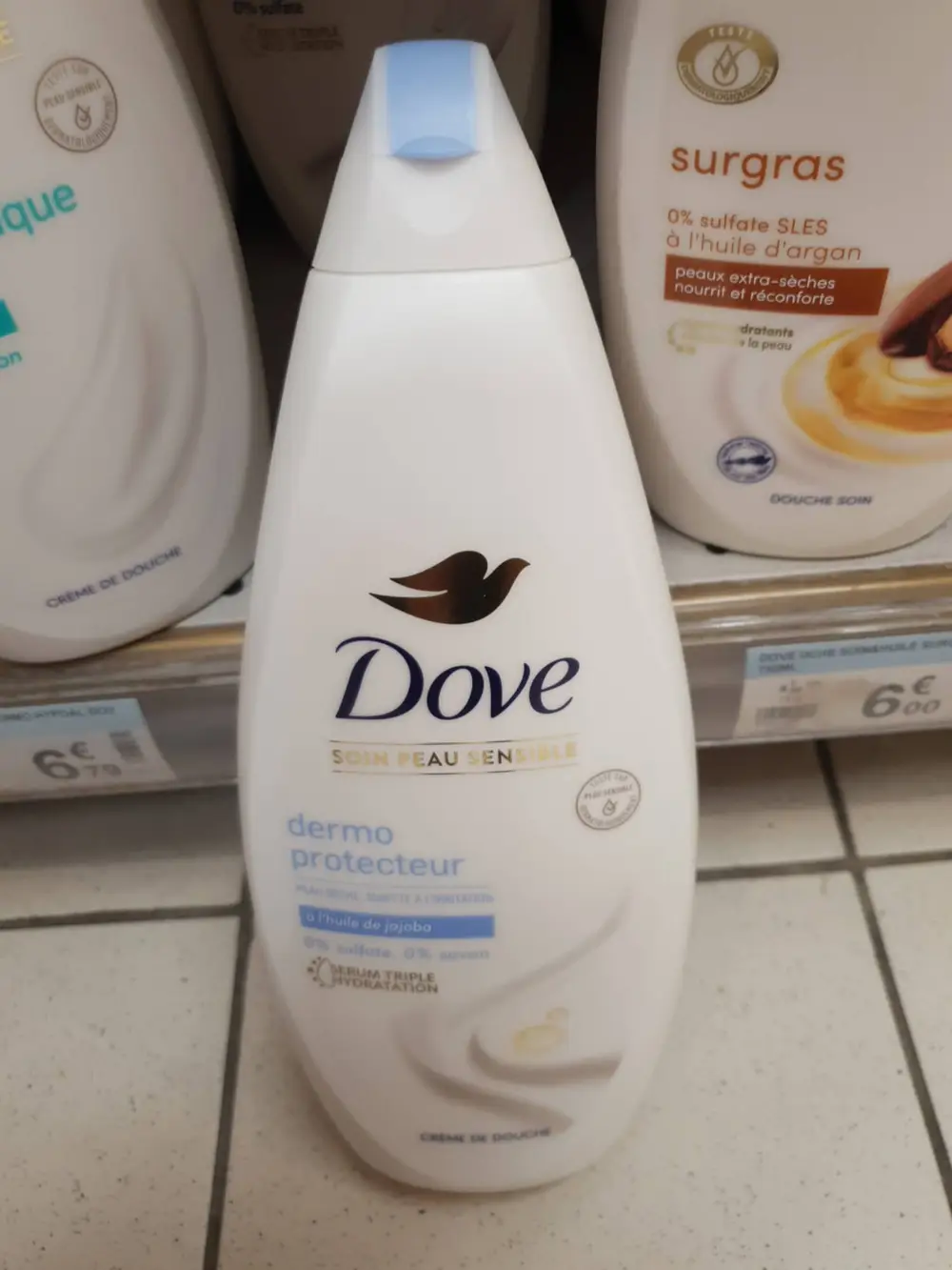 DOVE - Soin peau sensible - Dermo protecteur