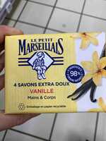 LE PETIT MARSEILLAIS - Savons extra doux Vanille