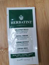 HERBATINT - Crème royale - Beaume régénérant pour cheveux colorés