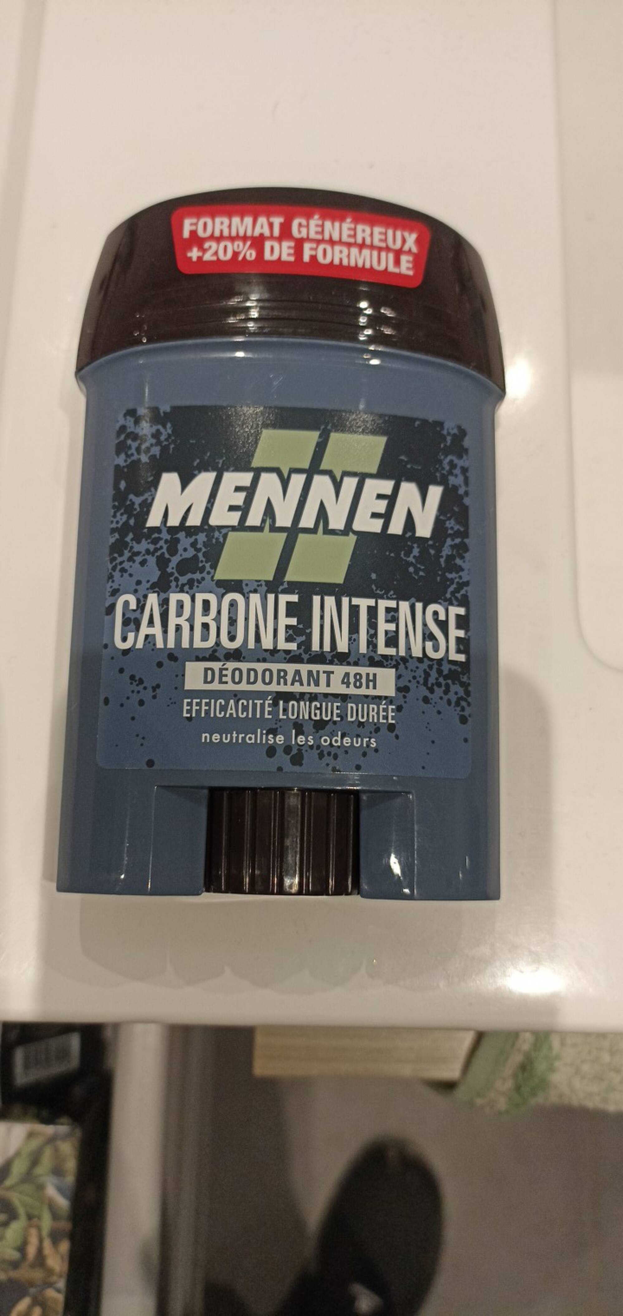 MENNEN - Carbone intense - Déodorant 48h