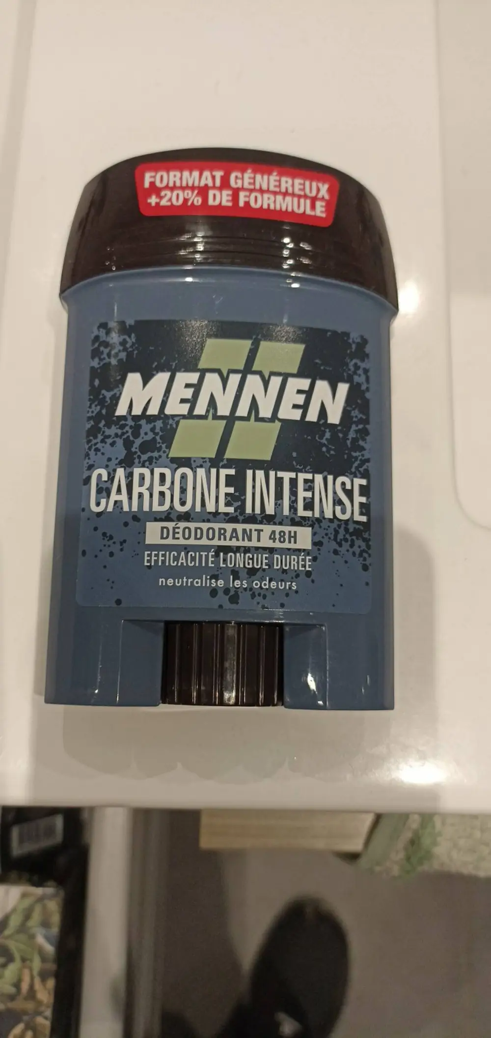 MENNEN - Carbone intense - Déodorant 48h