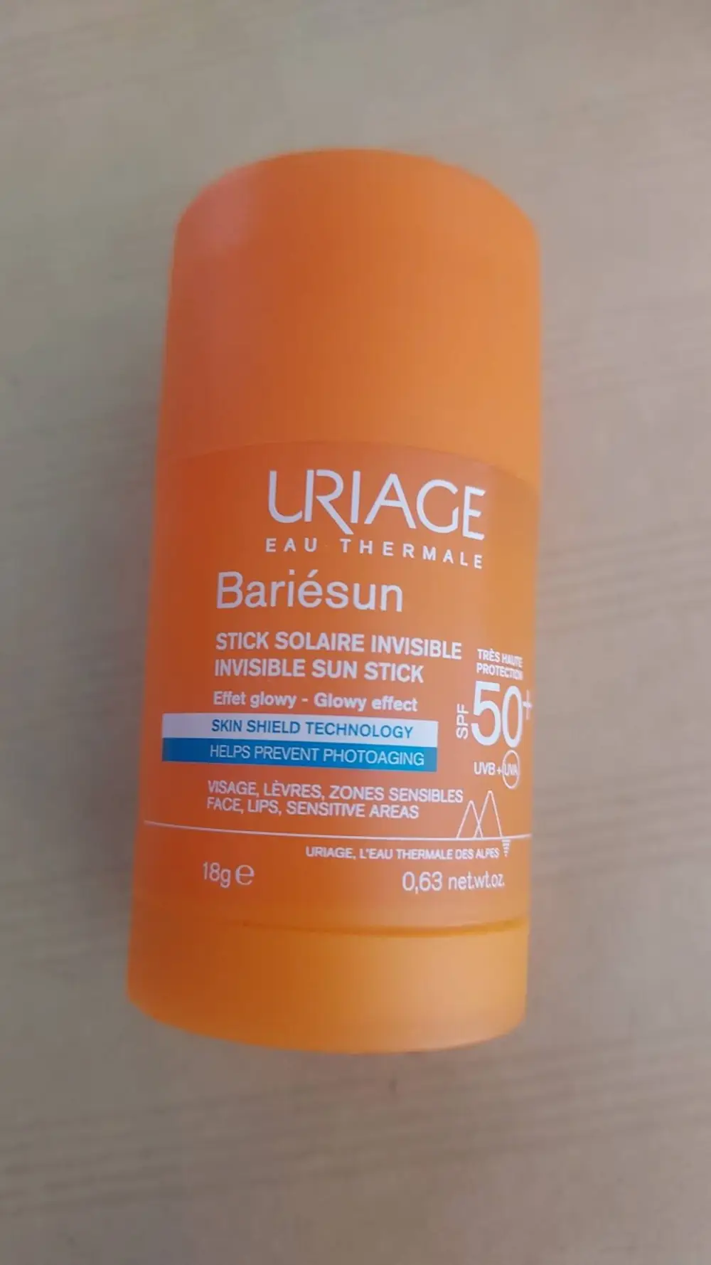 URIAGE - Bariésun - Stick solaire invisible SPF 50+