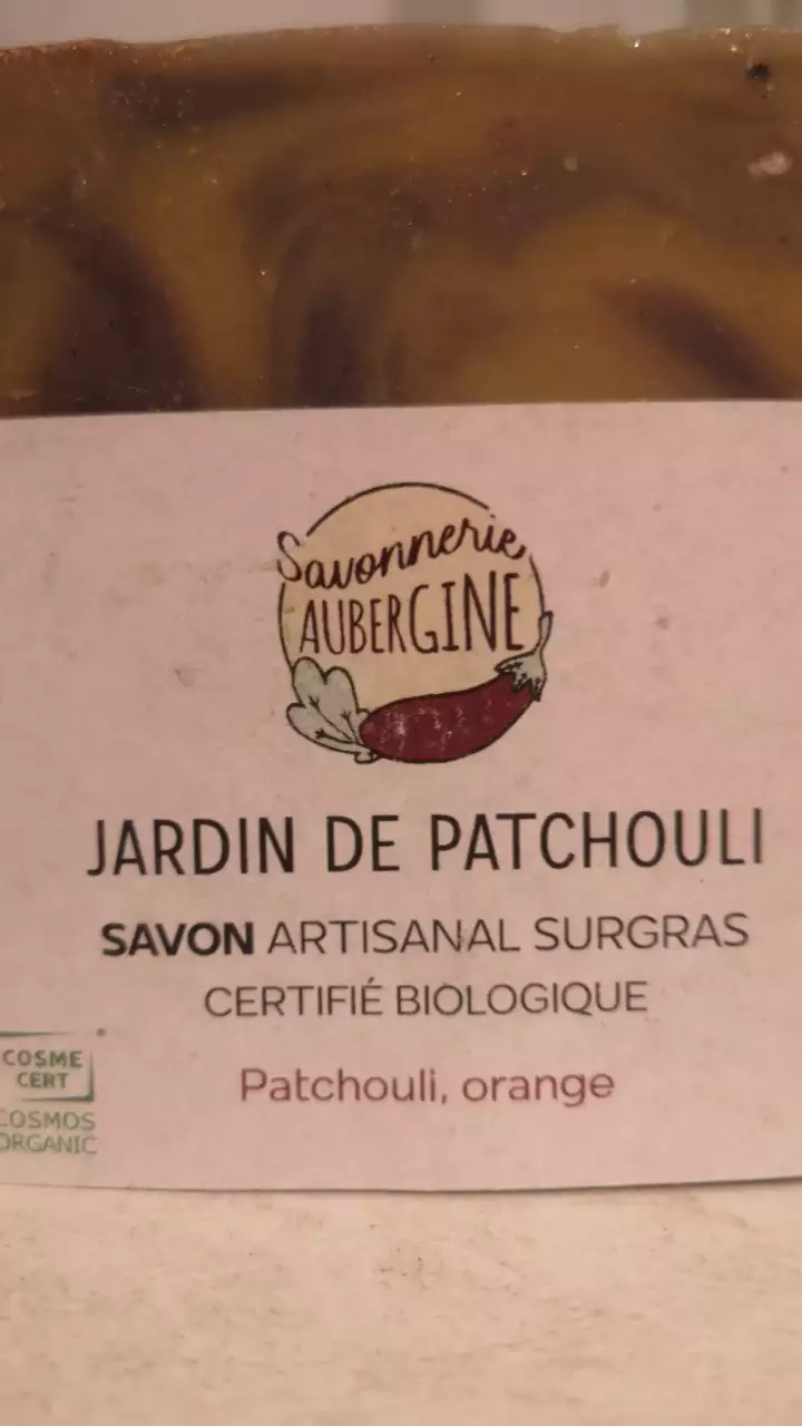 SAVONNERIE AUBERGINE - Jardin de patchouli - Savon artisanal surgras