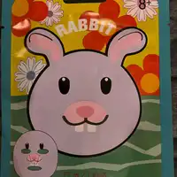 RABBIT - Masque visage en feuille 