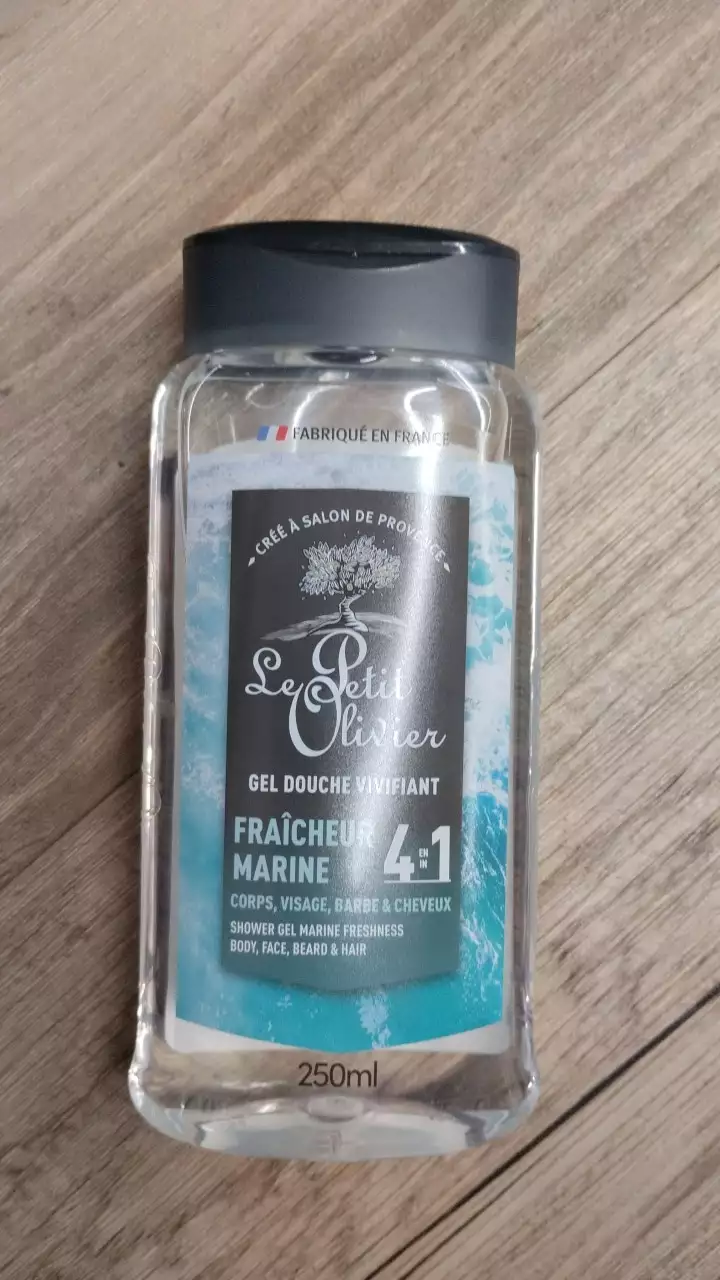 LE PETIT OLIVIER - Gel douche vivifiant fraîcheur marine 4 en 1
