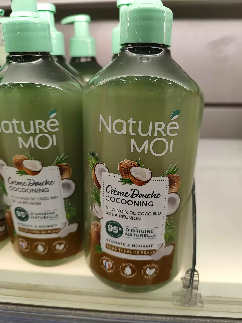 NATURÉ MOI - Crème douche cocooning à la noix de coco