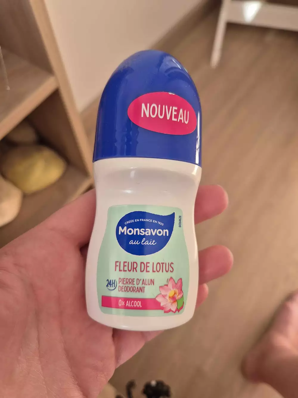 MONSAVON - Fleur de lotus - Pierre d'alun déodorant 24h