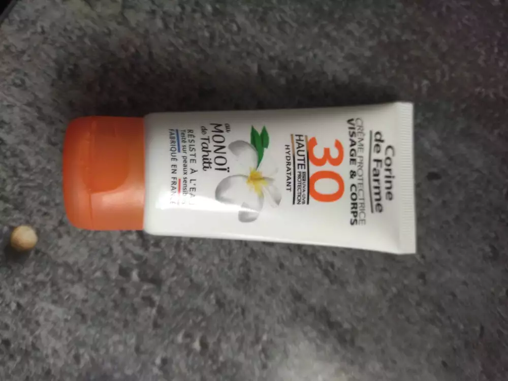 CORINE DE FARME - Monoï de Tahiti - Crème protectrice visage & corps