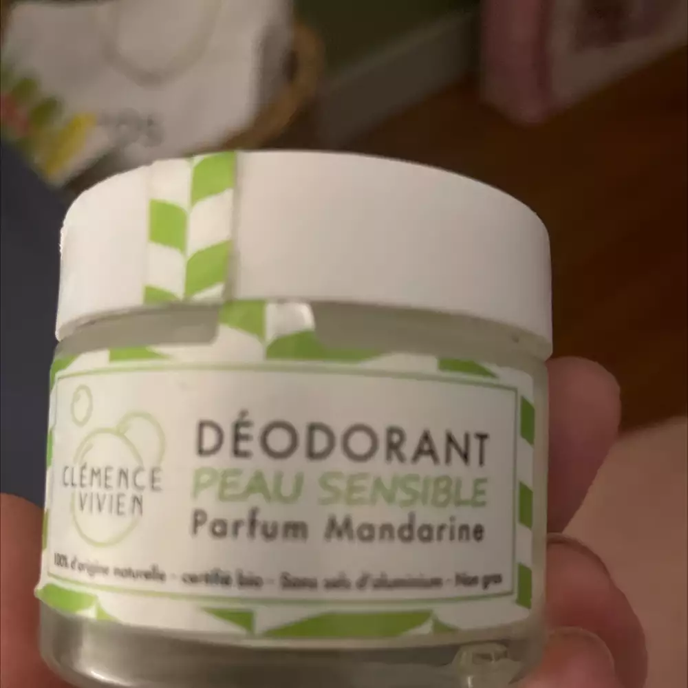 CLÉMENCE & VIVIEN - Peau sensible - Déodorant mandarine