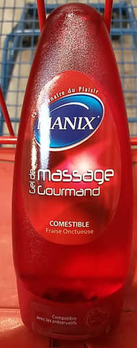 MANIX - Gel de massage gourmand cosmetible