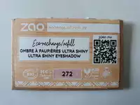 ZAO MAKEUP - Eco-recharge - Ombre à paupières ultra shiny n° 272