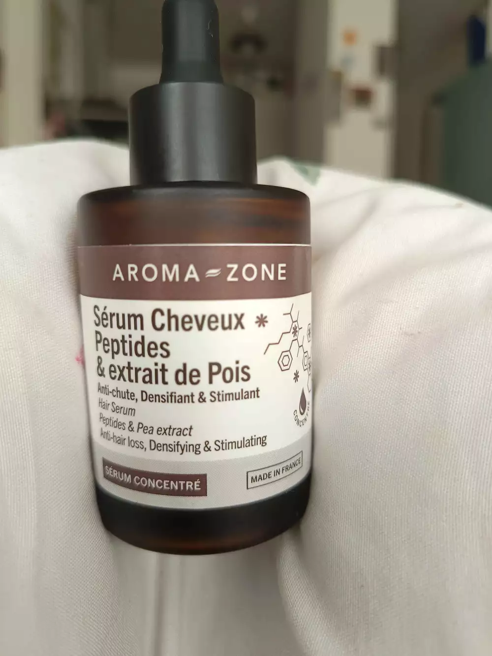 AROMA-ZONE - Sérum cheveux peptides & extrait de pois