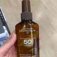 LABORATOIRES DERMOSUN - Protection expert bronzage - Huile sèche sublimante SPF 50