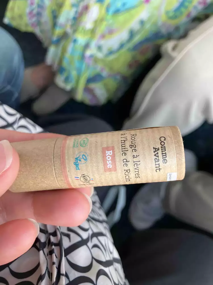 COMME AVANT - Rouge à lèvres à l'huile de ricin rose