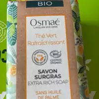 OSMAE - Thé vert rafraîchissant - Savon surgras 