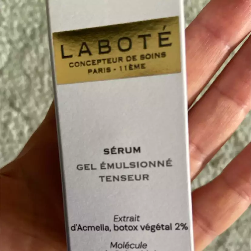 LABOTÉ - Serum gel émulsionné tenseur