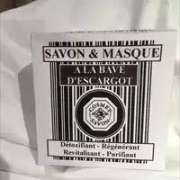 COSMET SAVON - Savon & masque à la bave d'escargot
