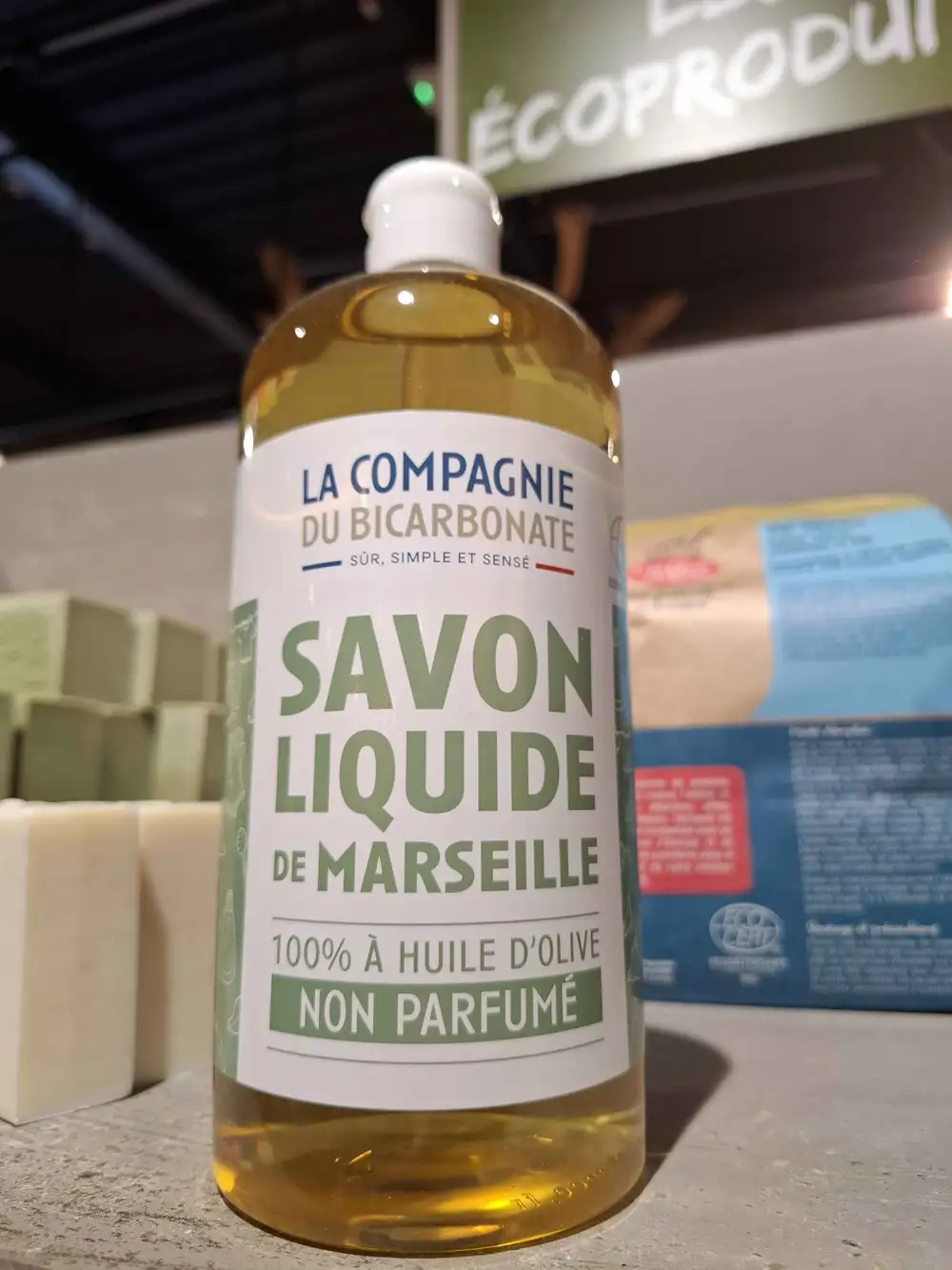 LA COMPAGNIE DU BICARBONATE - Savon liquide de Marseille non parfumé