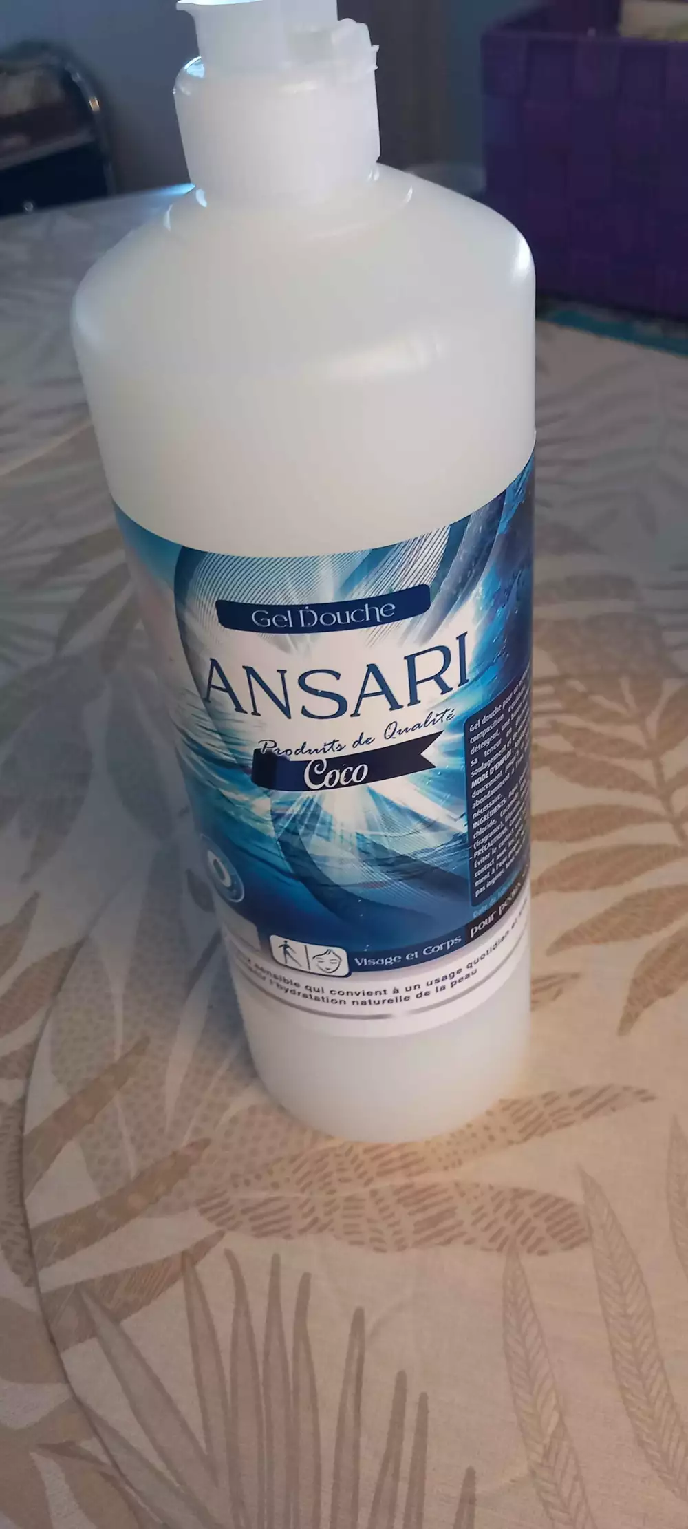 ANSARI - Gel douche coco visage et corps