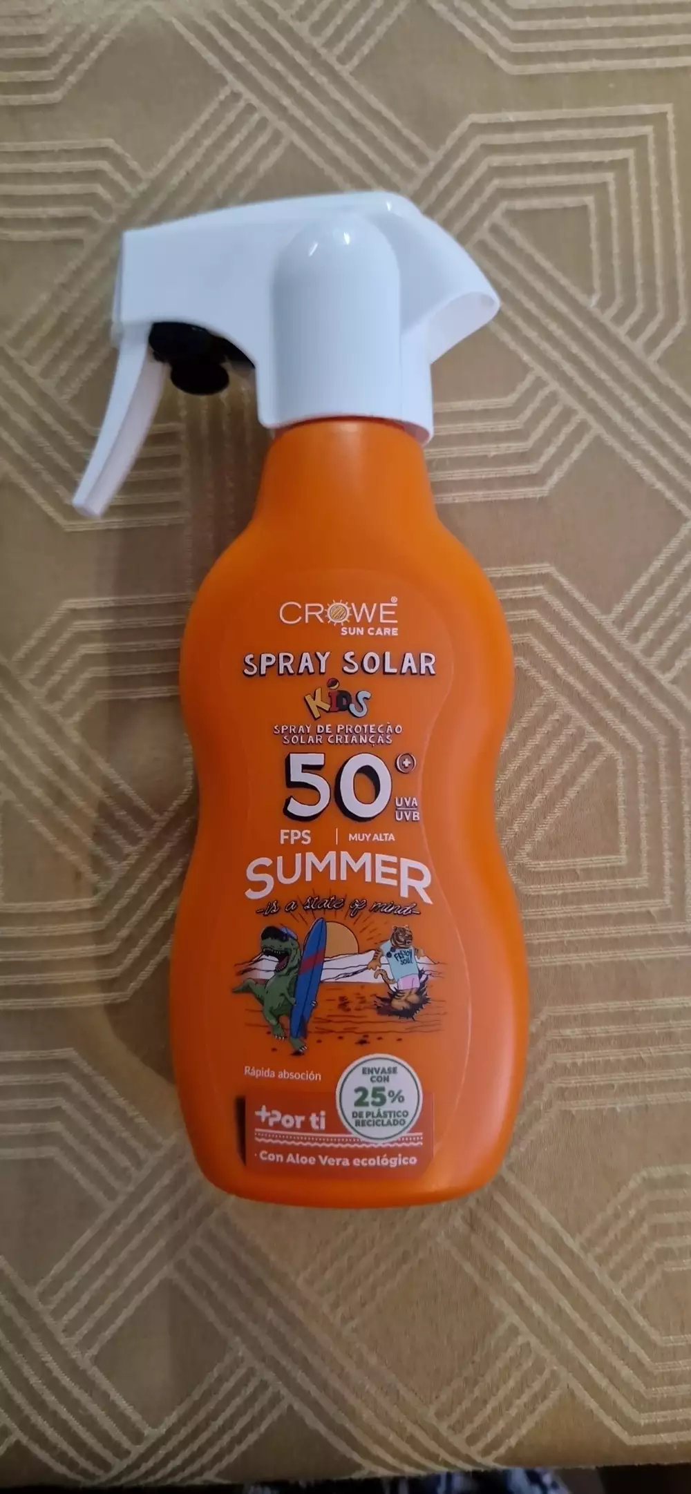 CROWE - Summer - Spray solar FPS 50+