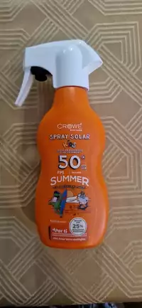 CROWE - Summer - Spray solar FPS 50+