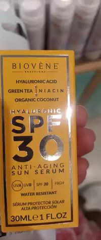 BIOVÈNE - Anti-aging sun serum hyaluronic SPF 30