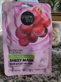 ORGANIC SHOP - Collagen therapy - Sheet mask