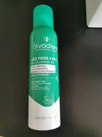 ALVADIEM - Déo pieds 3 en 1 miel de lavande bio