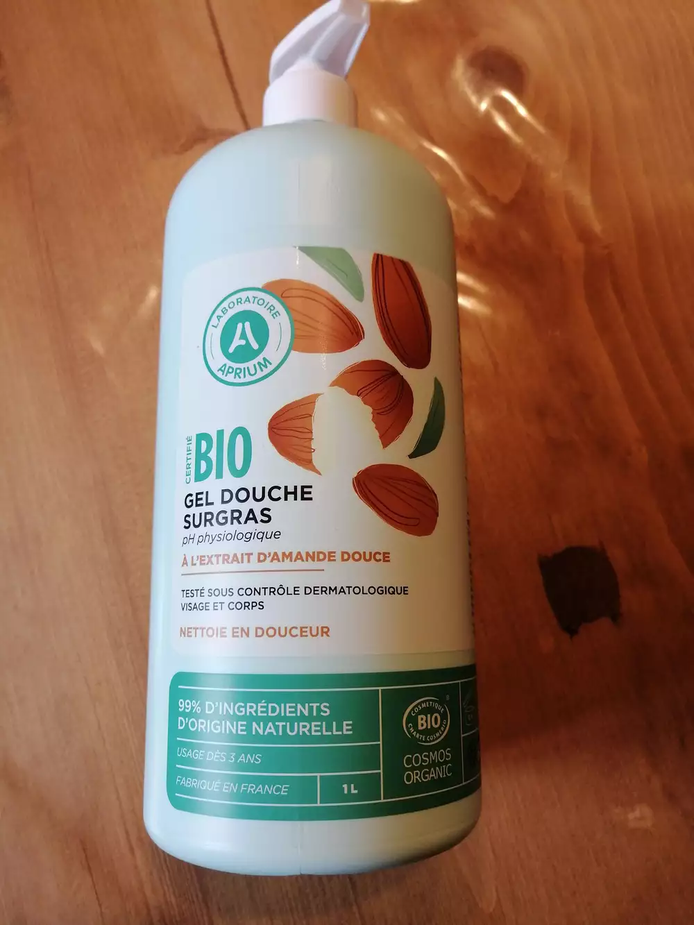LABORATOIRE APRIUM - Gel douche surgras amande douce