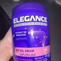 ELEGANCE - Hot oil cream extrait de kératine