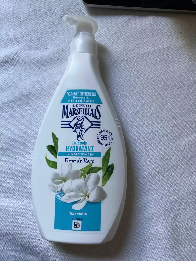 LE PETIT MARSEILLAIS - Peaux sèches - Lait soin hydratant fleur de tiaré