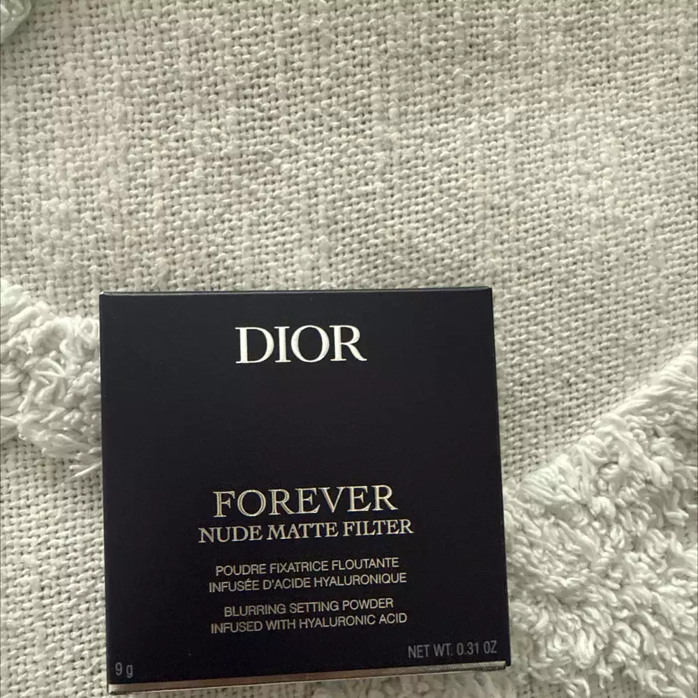 DIOR - Forever nude matte filter - Poudre fixatrice floutante