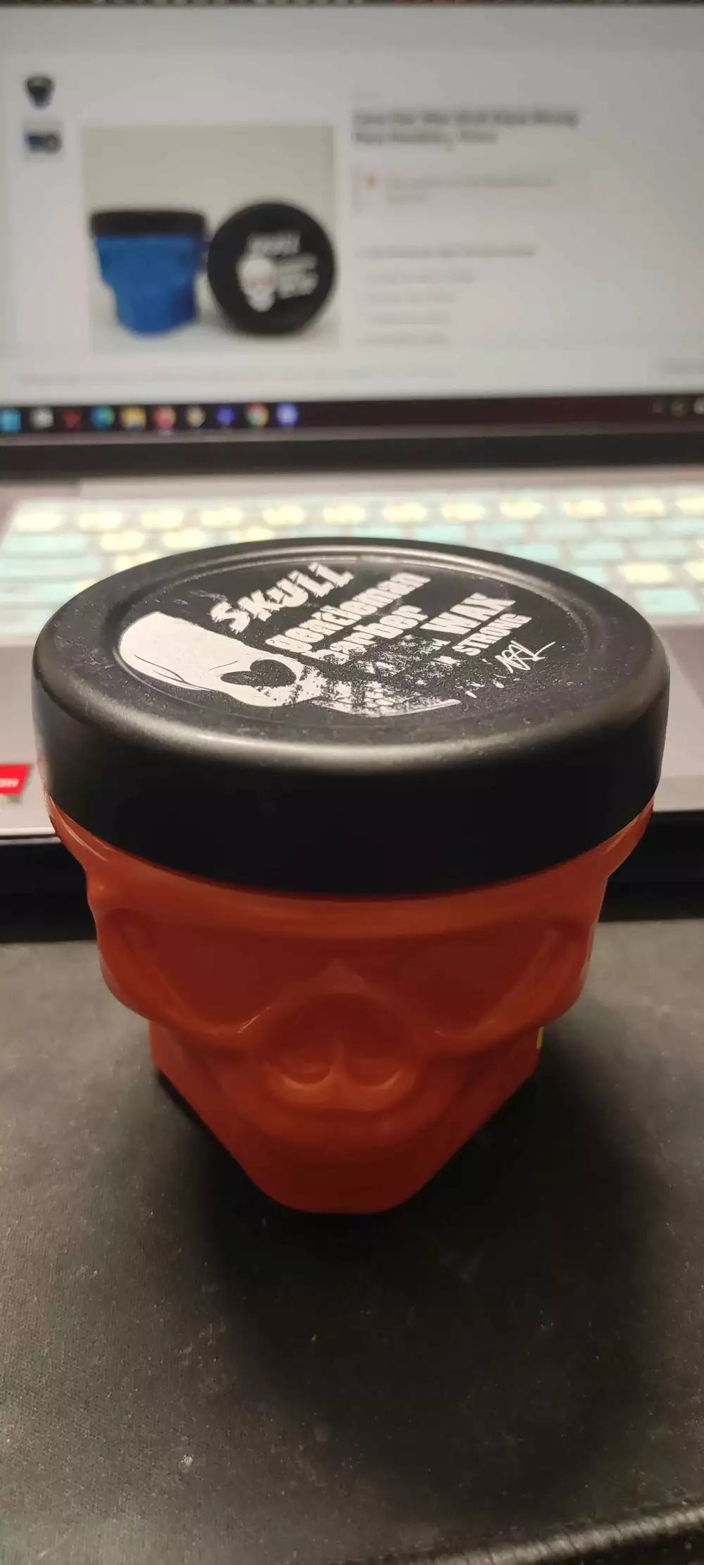 SKULL - Aqua strong hair wax