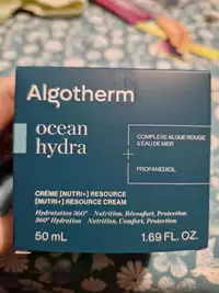 ALGOTHERM - Ocean hydra - Crème nutri+ resource
