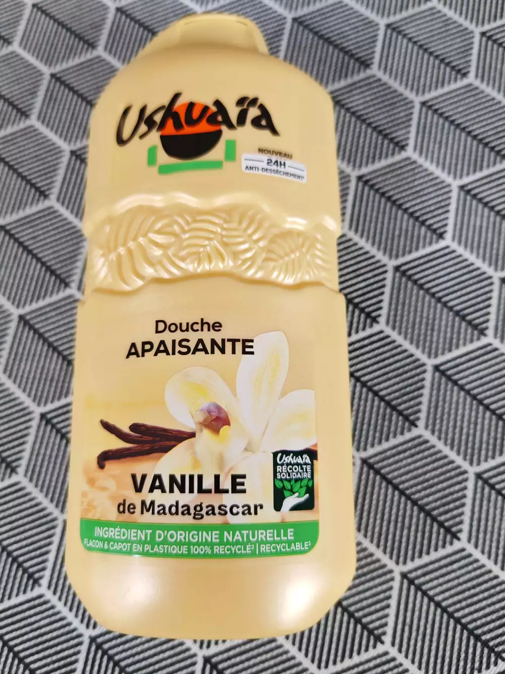 USHUAÏA - Douche apaisante vanille de Madagascar 