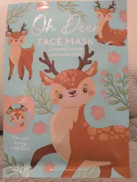 MAXBRANDS - Oh deer - Face mask with vanilla scent