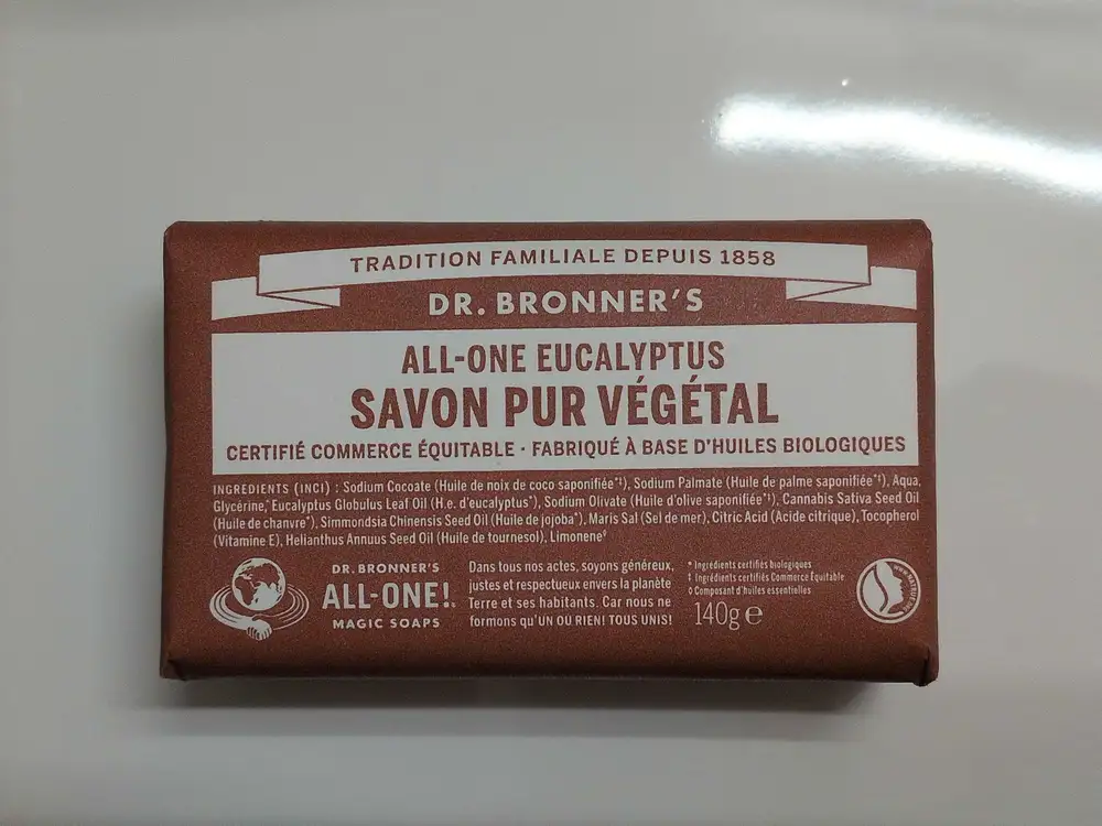 DR. BRONNER'S - Savon pur Végétal 