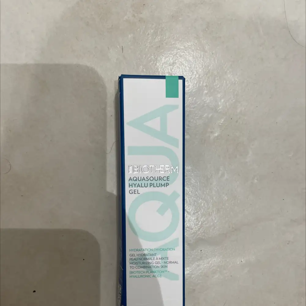 BIOTHERM - Aquasource hyalu plump gel - Gel hydratant