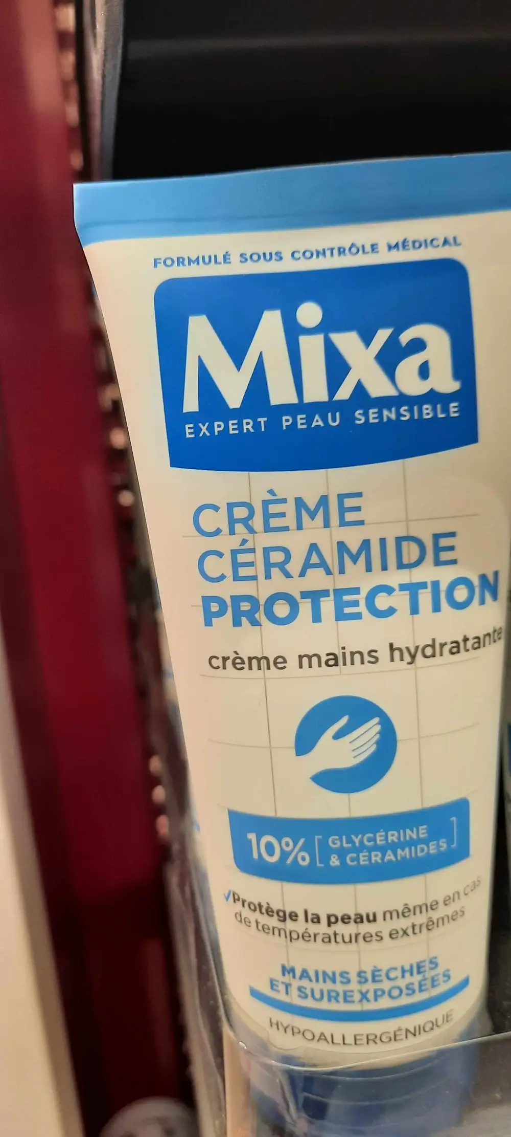 MIXA - Crème mains protection