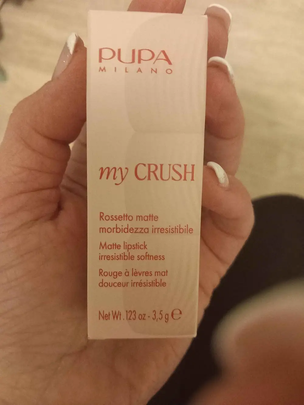 PUPA - My crush - Rouge à lèvres mat