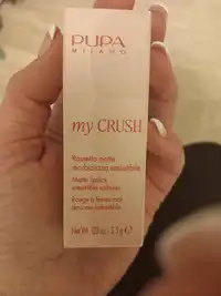PUPA - My crush - Rouge à lèvres mat